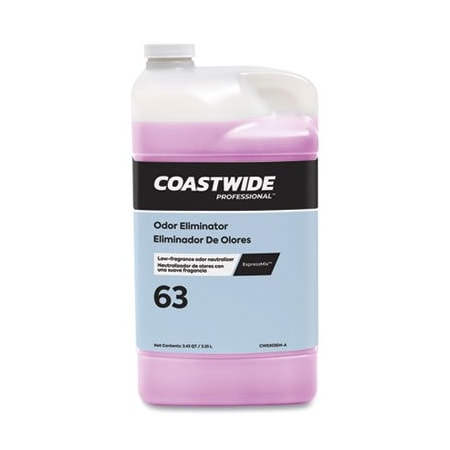 Coastwide Professional ODOR ELIMINATOR 63 CONCENTRATE FOR EXPRESSMIX, GRAPEFRUIT, 3.25 L BOTTLE, 2PK 24321402